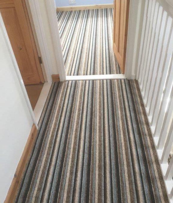 Domestic striped carpet 2